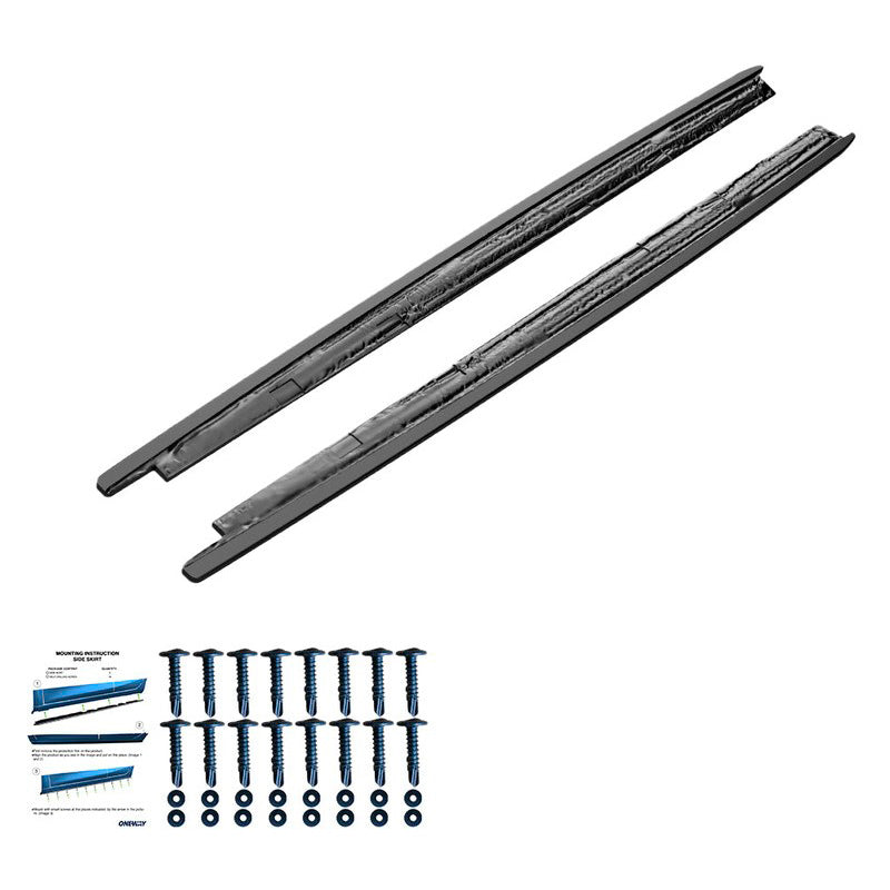 Oneway Satz Seitenschweller passend für Seat Leon (5F) HB/ST 2013-2020 - Schwarz glänzend