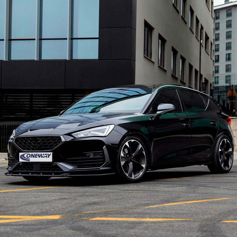 Oneway Satz Seitenschweller passend für Seat Leon IV HB/ST FR & Cupra Leon HB/ST 2020- - Schwarz glänzend