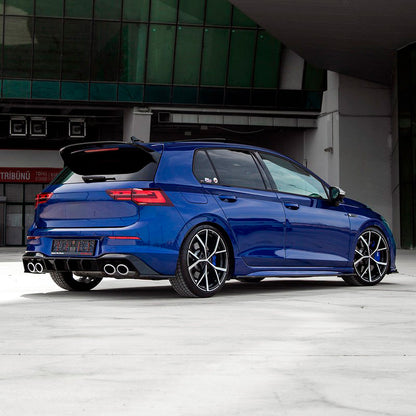 Oneway Satz Seitenschweller passend für Volkswagen Golf VIII HB/Variant R 2020- - Schwarz glänzend