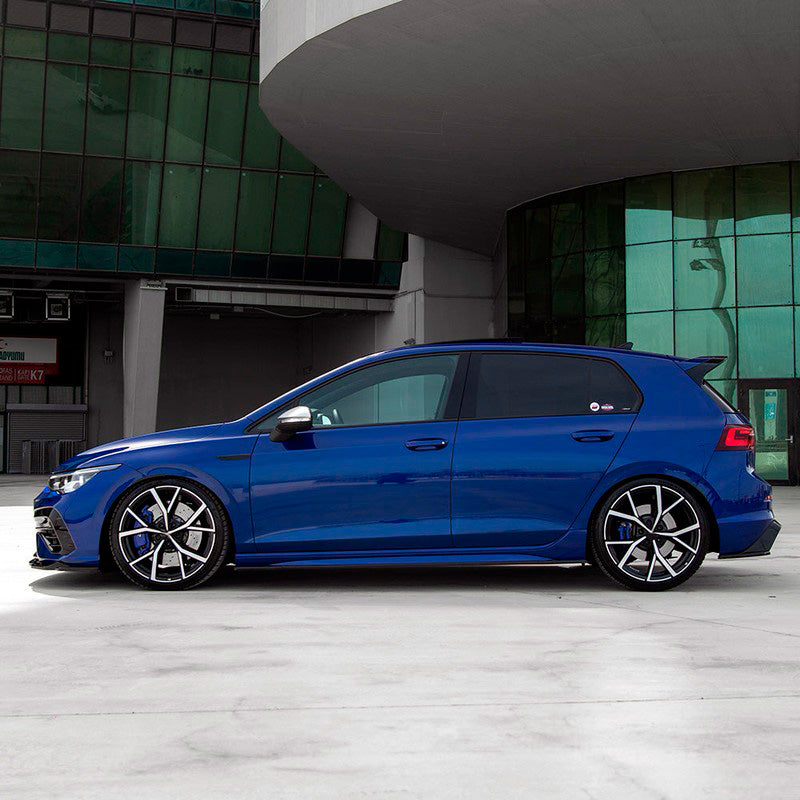 Oneway Satz Seitenschweller passend für Volkswagen Golf VIII HB/Variant R 2020- - Schwarz glänzend