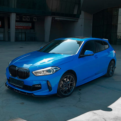 Oneway Satz Seitenschweller passend für BMW 1er F40 M-Pack/M135i 2019- - Schwarz glänzend