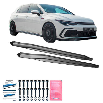 Oneway Satz Seitenschweller passend für Volkswagen Golf VIII HB/Variant GTI/GTI Clubsport/GTD/R-Line 2020- - Version 2 - S...