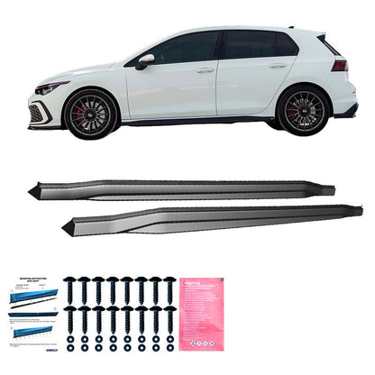 Oneway Satz Seitenschweller passend für Volkswagen Golf VIII HB/Variant GTI/GTI Clubsport/GTD/R-Line 2020- - Version 2 - S...