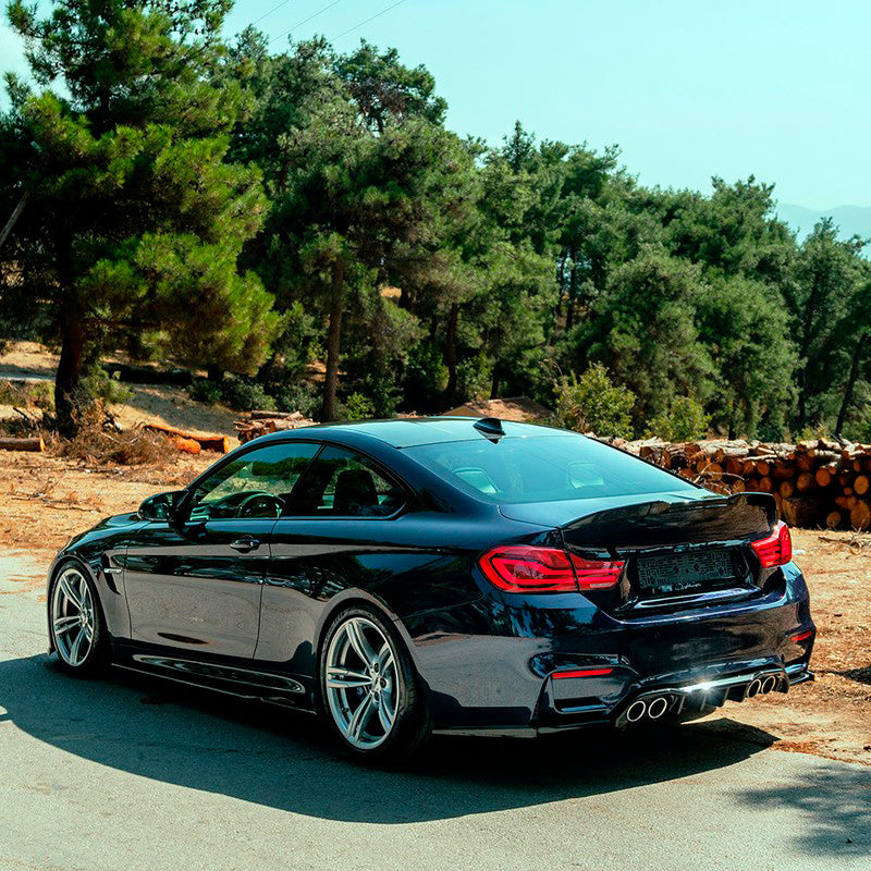 Oneway Satz Seitenschweller passend für BMW M4 F82 2014-2021 - Schwarz glänzend