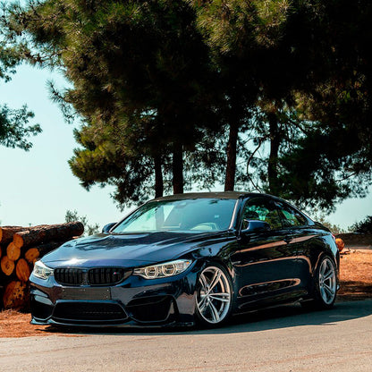 Oneway Satz Seitenschweller passend für BMW M4 F82 2014-2021 - Schwarz glänzend