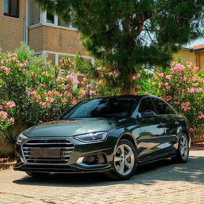 Oneway Satz Seitenschweller passend für Audi A4 (B9) Limousine/Avant Facelift 2019-2024 - Schwarz glänzend