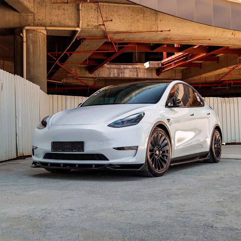Oneway Satz Seitenschweller passend für Tesla Model Y 2019-2025 - Schwarz glänzend