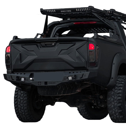 Oneway Heckklappenschutz passend für Nissan Navara NP300 (D23) 2014-2021 - Mattschwarz