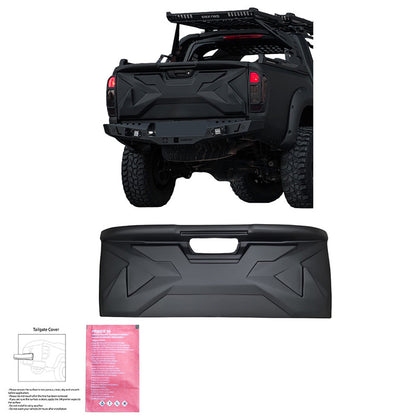 Oneway Heckklappenschutz passend für Nissan Navara NP300 (D23) 2014-2021 - Mattschwarz