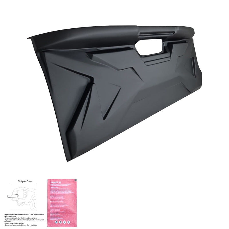 Oneway Heckklappenschutz passend für Nissan Navara NP300 (D23) 2014-2021 - Mattschwarz