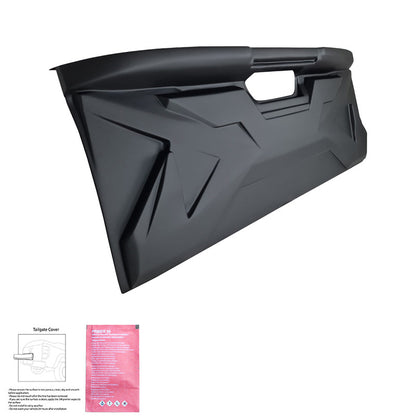 Oneway Heckklappenschutz passend für Nissan Navara NP300 (D23) 2014-2021 - Mattschwarz