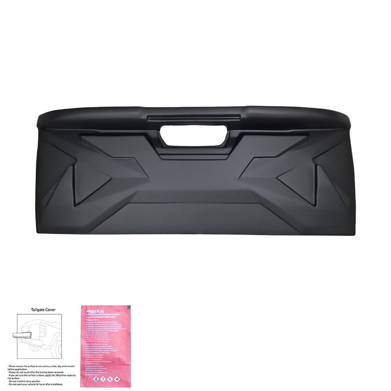 Oneway Heckklappenschutz passend für Nissan Navara NP300 (D23) 2014-2021 - Mattschwarz