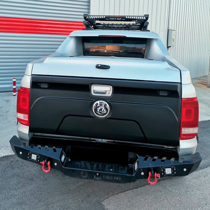 Oneway Heckklappenschutz passend für Volkswagen Amarok MK1 2010-2022 - Mattschwarz