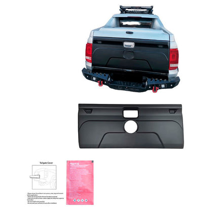 Oneway Heckklappenschutz passend für Volkswagen Amarok MK1 2010-2022 - Mattschwarz
