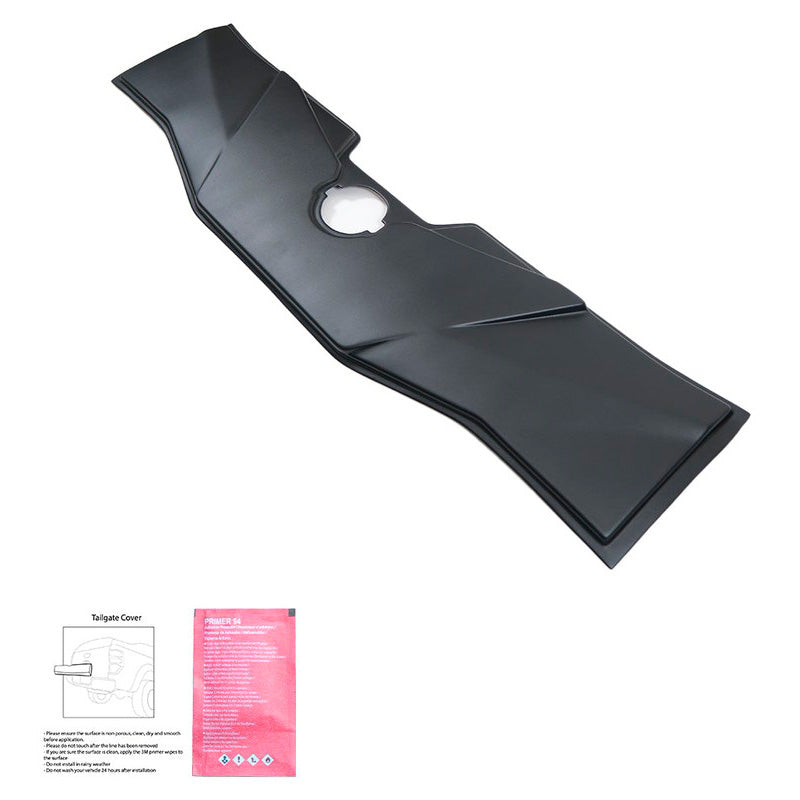 Oneway Heckklappenschutz passend für Nissan Navara NP300 (D23) 2014-2021 - Version 2 - Mattschwarz