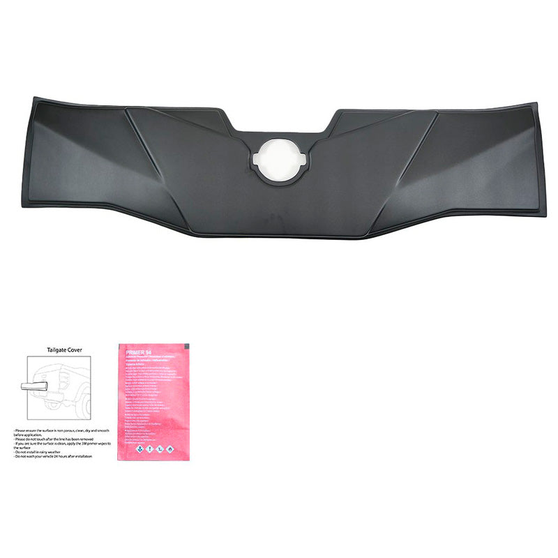Oneway Heckklappenschutz passend für Nissan Navara NP300 (D23) 2014-2021 - Version 2 - Mattschwarz
