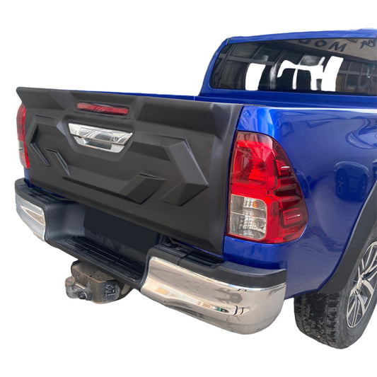 Oneway Heckklappenschutz passend für Toyota Hilux 8.Gen. 2015-2020 - Mattschwarz