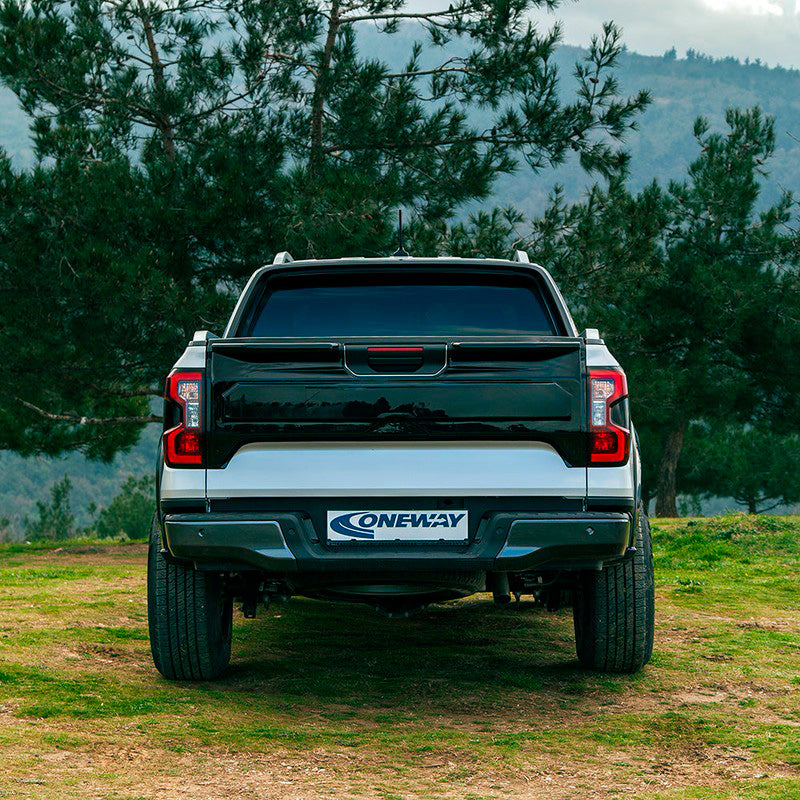 Oneway Heckklappenschutz passend für Ford Ranger T9 2022- - Schwarz glänzend