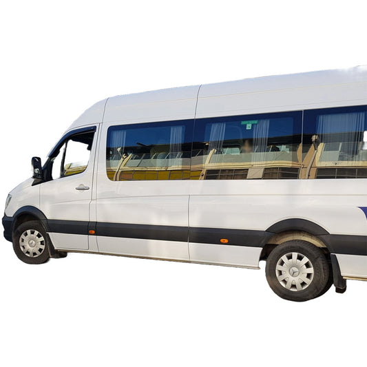 Oneway Satz Radlaufleisten passend für Mercedes Sprinter W906 Facelift 2014-2018 - Mattschwarz