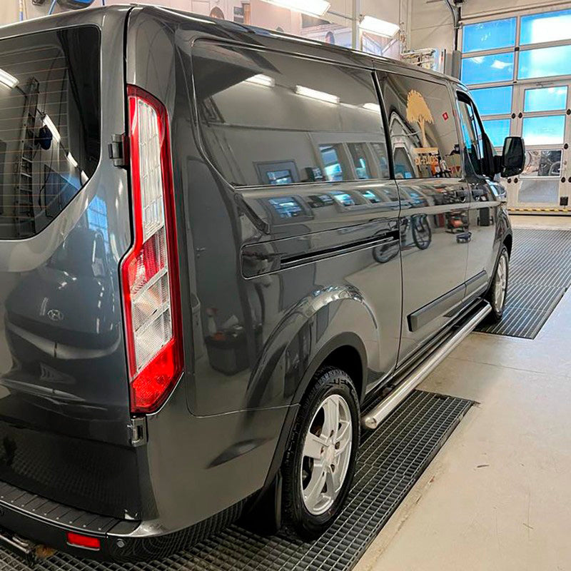 Oneway Satz Radlaufleisten passend für Ford Transit Custom MK1 Facelift 2018-2023 - Mattschwarz