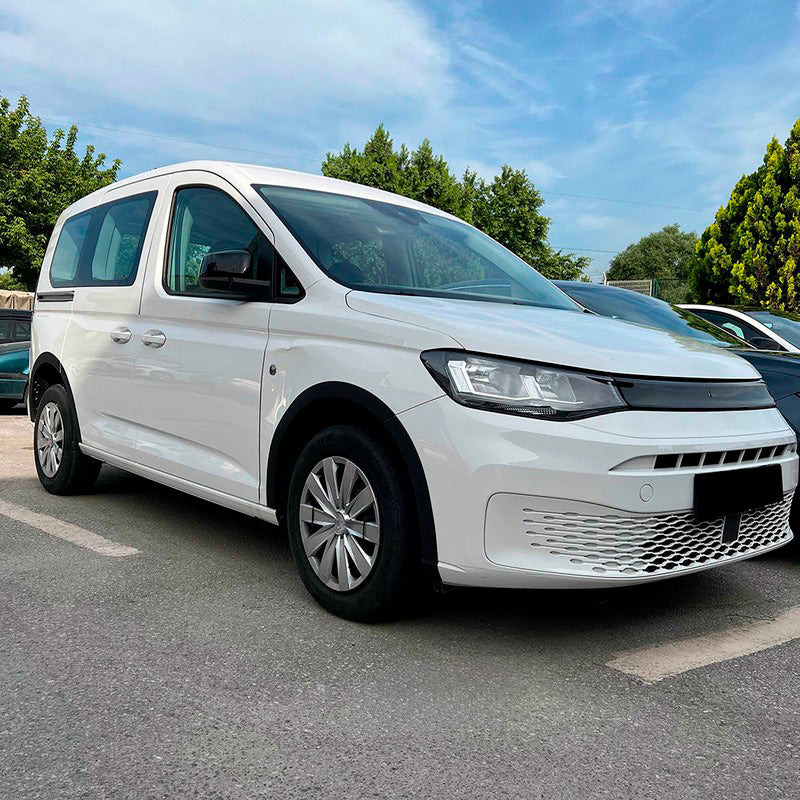 Oneway Satz Radlaufleisten passend für Volkswagen Caddy MK5 2020- (Kurzer Radstand) - Mattschwarz