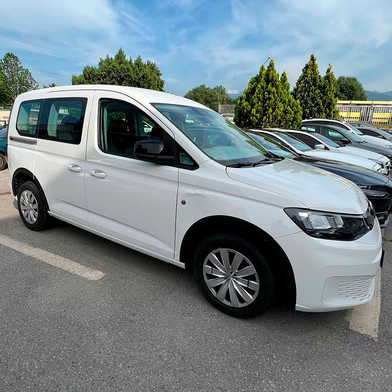 Oneway Satz Radlaufleisten passend für Volkswagen Caddy MK5 2020- (Kurzer Radstand) - Mattschwarz