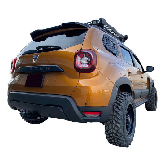 Oneway Satz Radlaufleisten passend für Dacia Duster II 2018-2024 - Mattschwarz