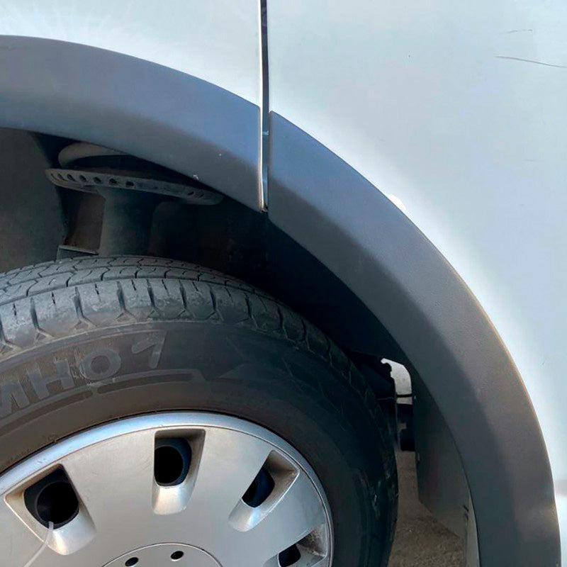Oneway Satz Radlaufleisten passend für Volkswagen Transporter T5-T5.1 2003-2015 (Kurzer Radstand/Schiebetür rechts) - Matt...