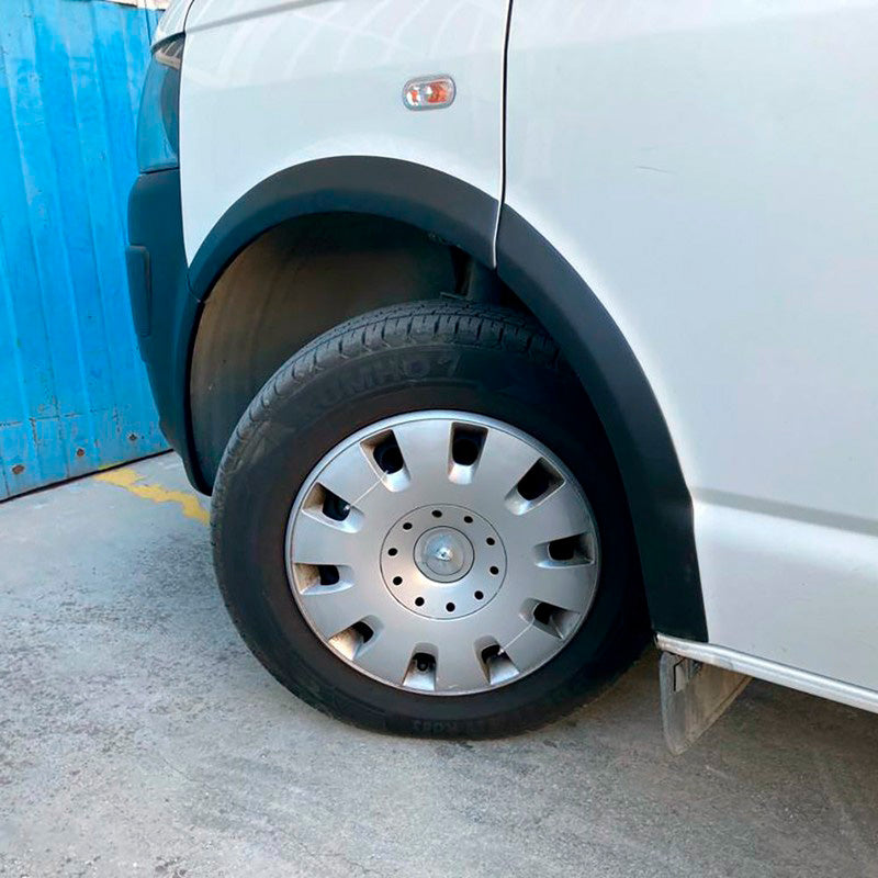 Oneway Satz Radlaufleisten passend für Volkswagen Transporter T5-T5.1 2003-2015 (Kurzer Radstand/Schiebetür links) - Matts...