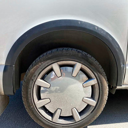 Oneway Satz Radlaufleisten passend für Volkswagen Transporter T6.1 2020-2022 (Kurzer Radstand/Schiebetür links) - Mattschwarz