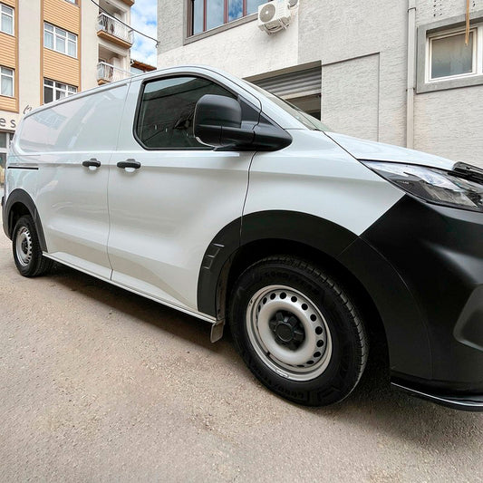 Oneway Satz Radlaufleisten passend für Ford Transit Custom MK2 2023- - Mattschwarz