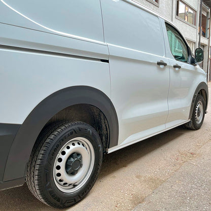 Oneway Satz Radlaufleisten passend für Ford Transit Custom MK2 2023- - Mattschwarz
