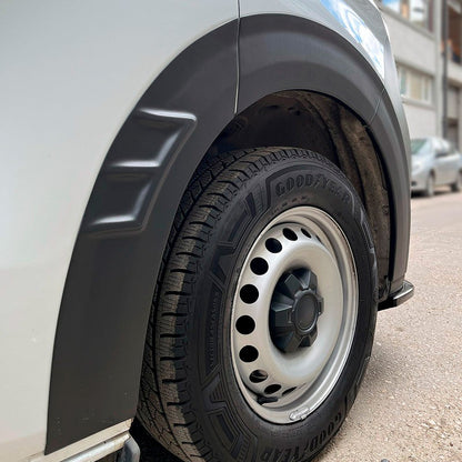 Oneway Satz Radlaufleisten passend für Ford Transit Custom MK2 2023- - Mattschwarz