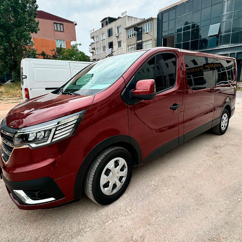 Oneway Satz Radlaufleisten passend für Renault Trafic 2022- - Mattschwarz
