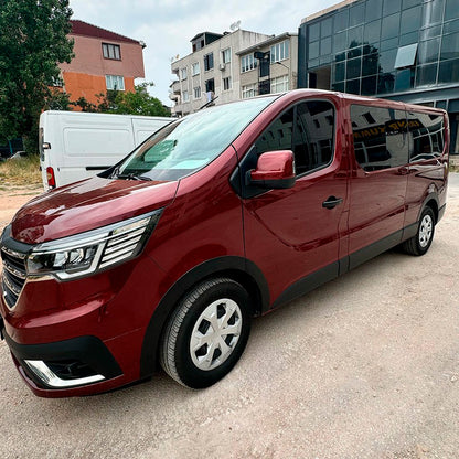 Oneway Satz Radlaufleisten passend für Renault Trafic 2022- - Mattschwarz
