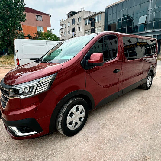 Oneway Satz Radlaufleisten passend für Renault Trafic 2022- - Mattschwarz