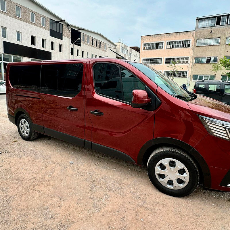 Oneway Satz Radlaufleisten passend für Renault Trafic 2022- - Mattschwarz