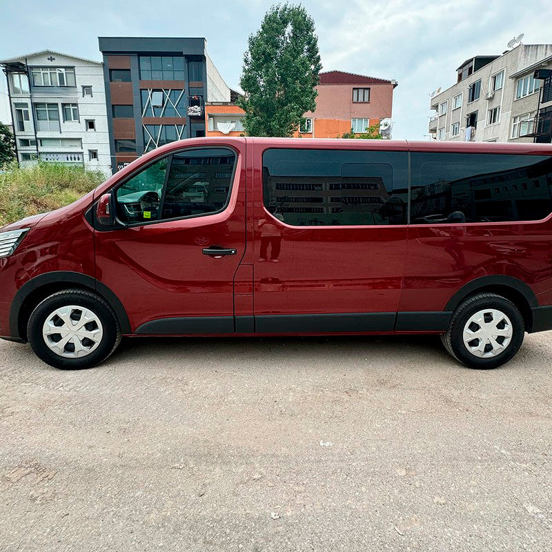 Oneway Satz Radlaufleisten passend für Renault Trafic 2022- - Mattschwarz