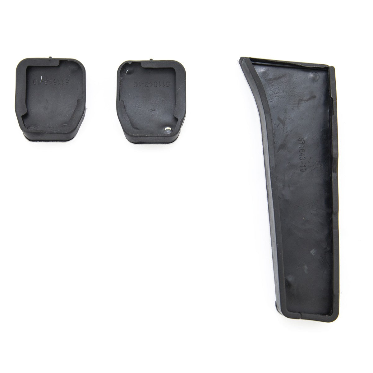Aluminium Manuelles Pedal Pad Set passend für BMW 3er E46 1997-2005