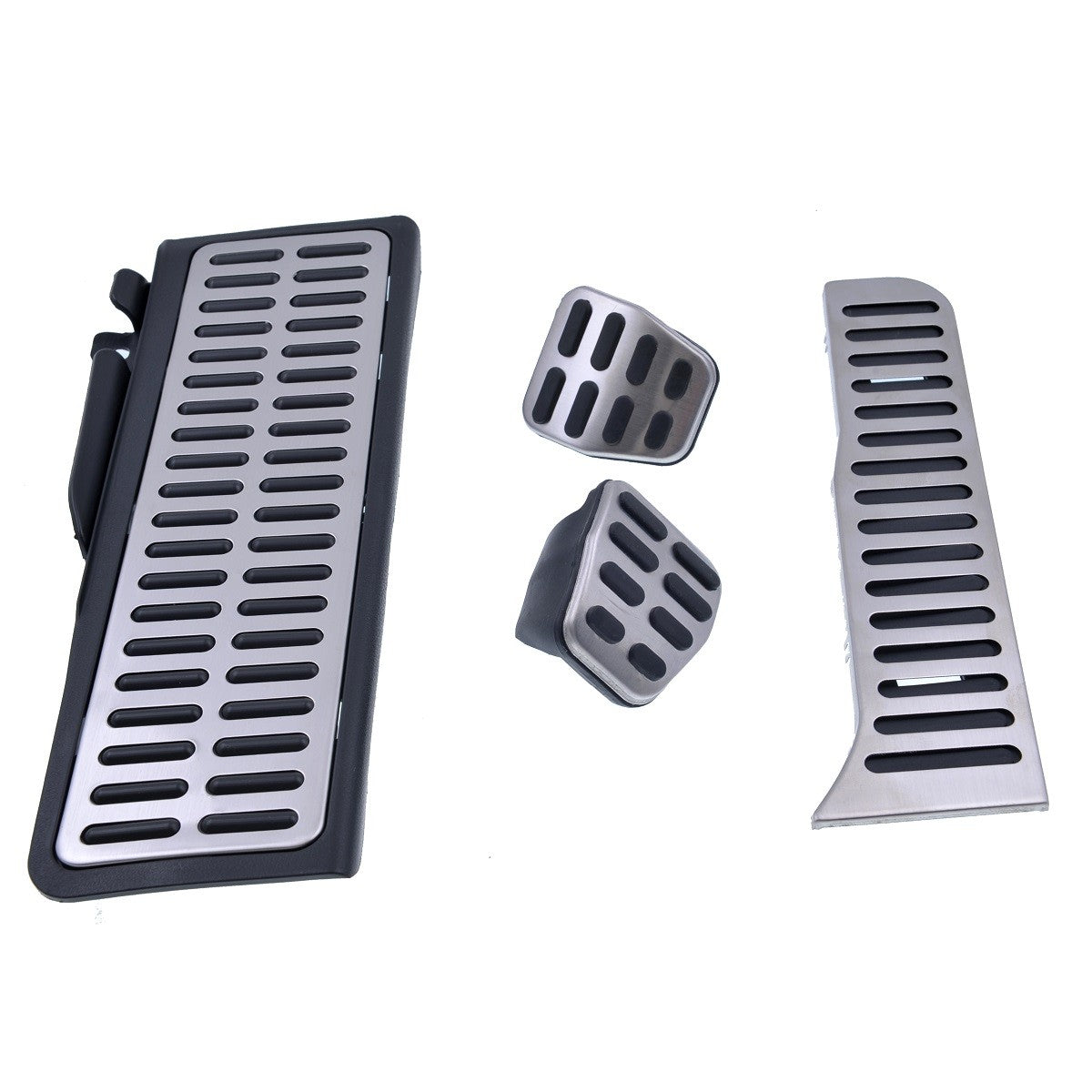 Aluminium Pedalauflagen für manuelle Getriebe passend für VW Golf VI 2008-2014