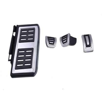 Aluminium Pedalauflagen Schaltgetriebe passend für VW Golf VII 2012-2021