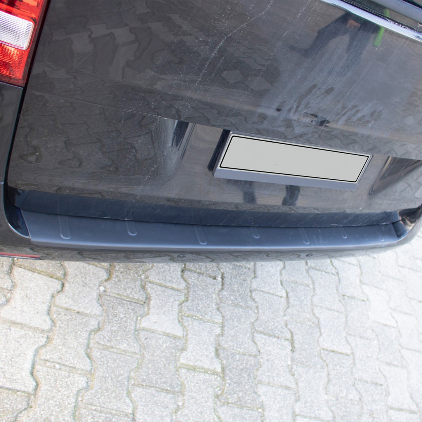 Heckstoßstange Schutz passend für Mercedes Vito W447-W447 Facelift 2014+ Matt Schwarz