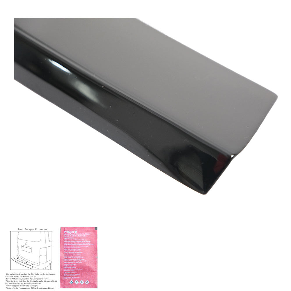 RP08.008-G - Heckstoßstange Schutz passend für VW Transporter T5 2003-2009 Hochglanz Schwarz
