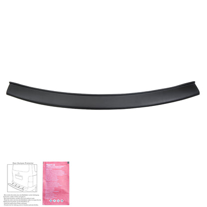 RP08.016 - Heckstoßstange Schutz passend für VW Caddy MK3 Facelift 2010-2015 Matt Schwarz