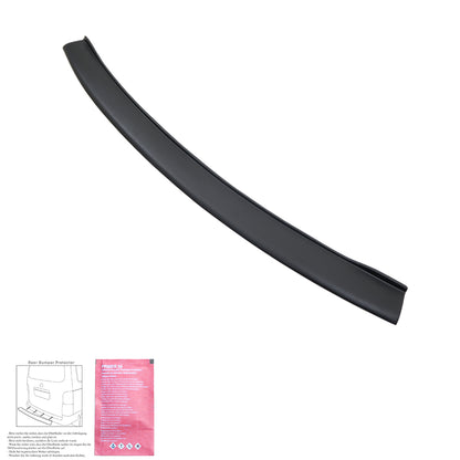 RP08.016 - Heckstoßstange Schutz passend für VW Caddy MK3 Facelift 2010-2015 Matt Schwarz