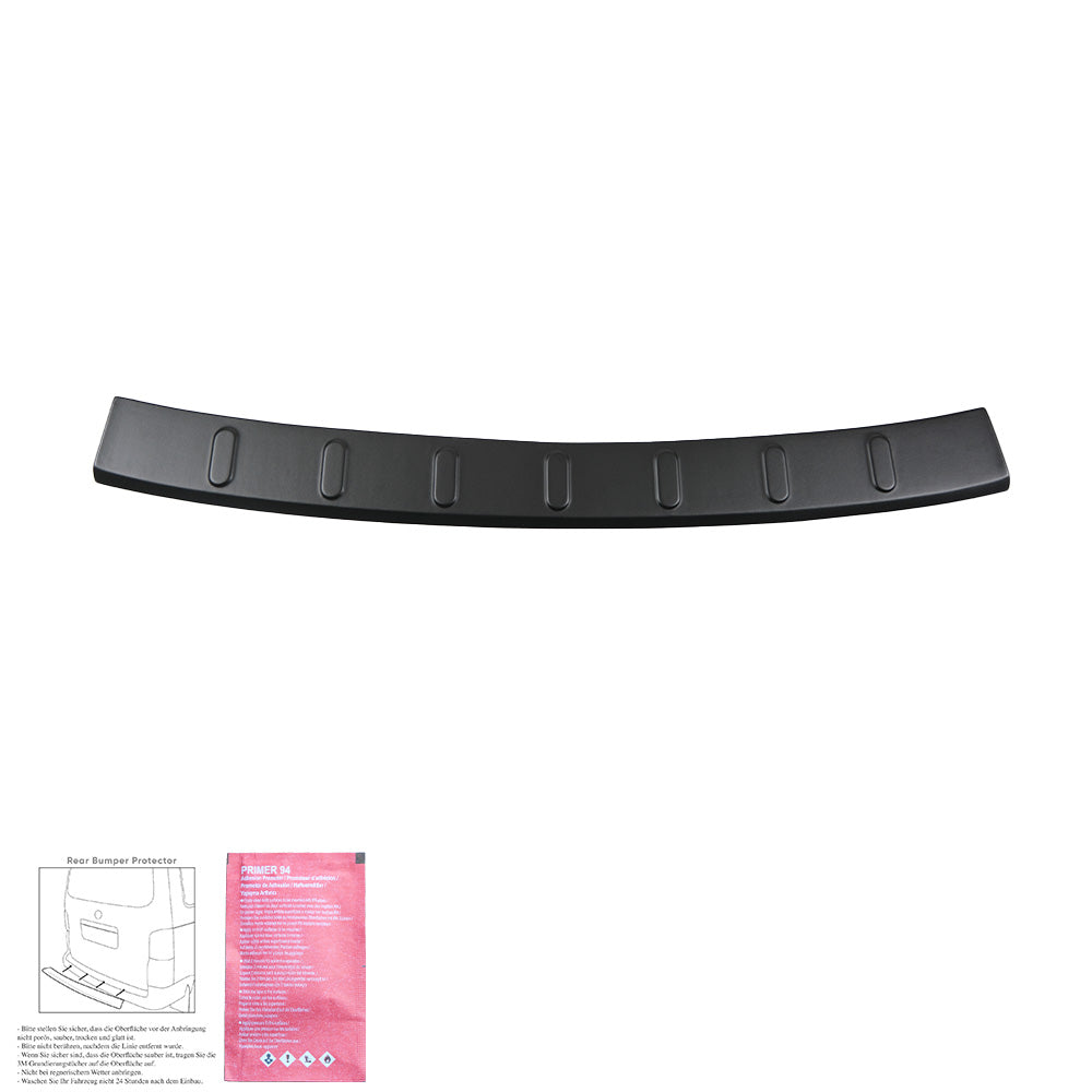 RP08.017 - Heckstoßstange Schutz passend für VW Caddy MK5 2021+ Matt Schwarz