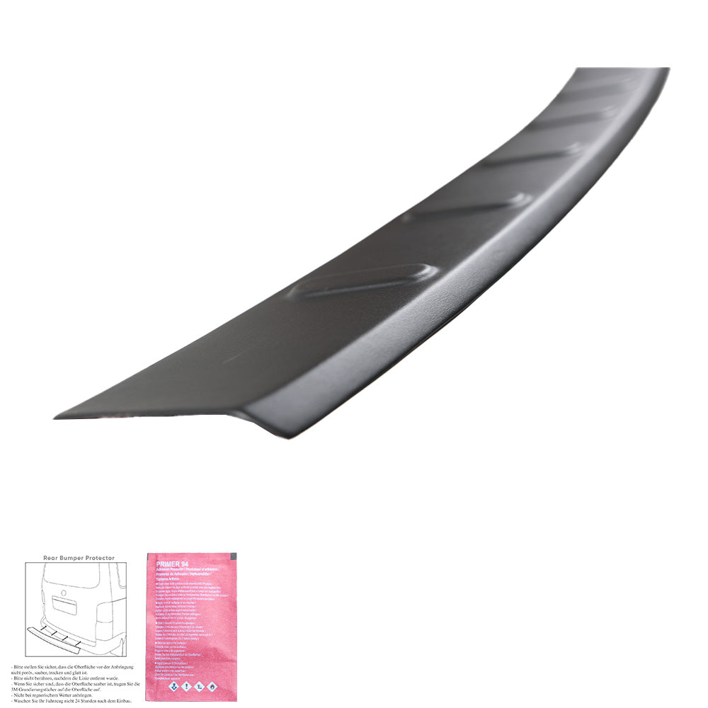 RP08.017 - Heckstoßstange Schutz passend für VW Caddy MK5 2021+ Matt Schwarz