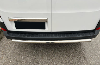 RP08.025 - Heckstoßstange Schutz passend für VW VOLKSWAGEN Crafter MK2 2017+ Matt Schwarz
