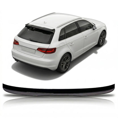 Dachspoiler Hochglanz Schwarz passend für Audi A3 8V Sportback 2014-2021