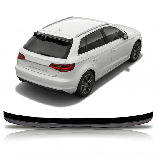 Dachspoiler Hochglanz Schwarz passend für Audi A3 8V Sportback 2014-2021
